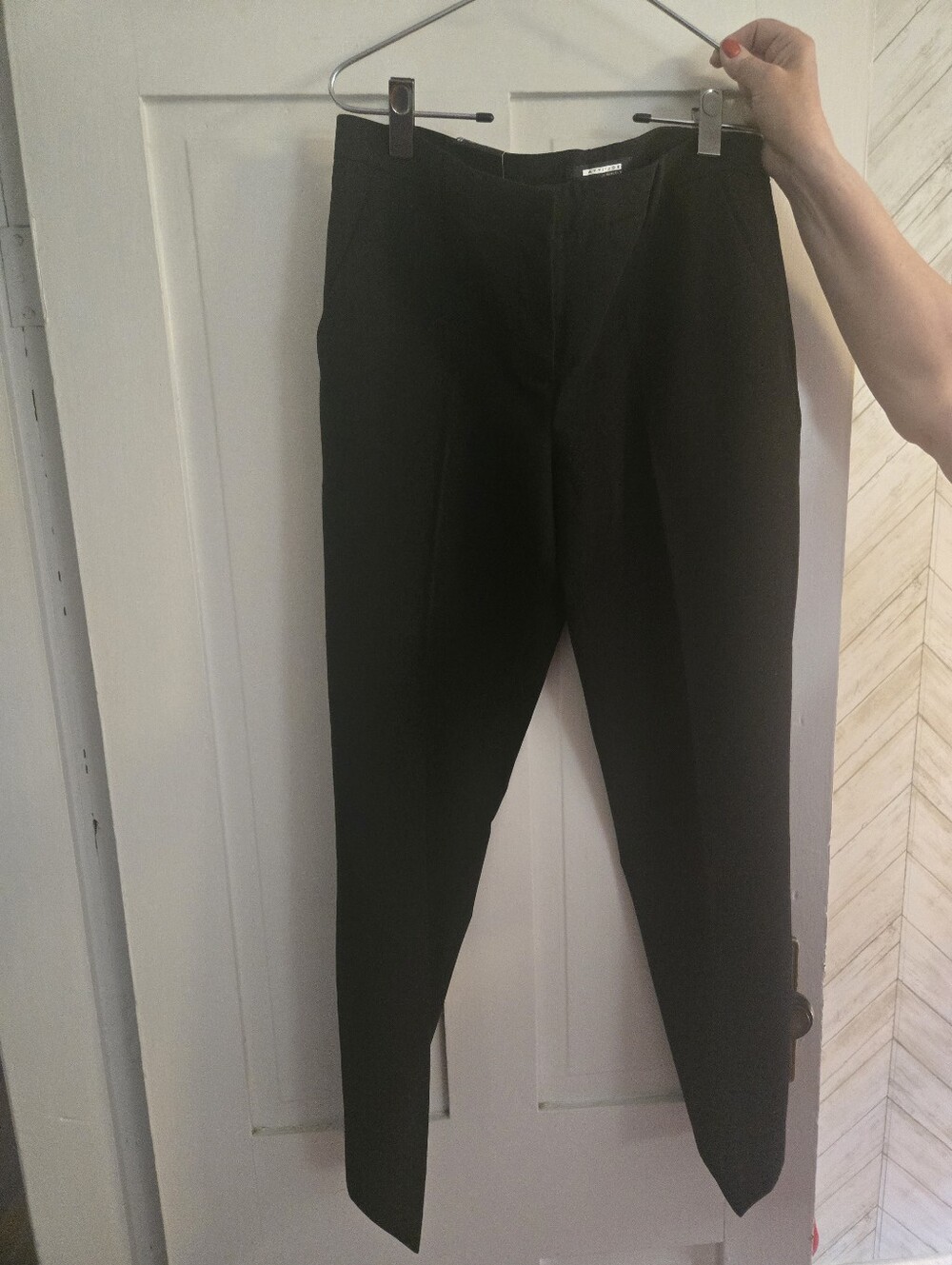 Women's Black Dress Pants - Classic Straight Fit